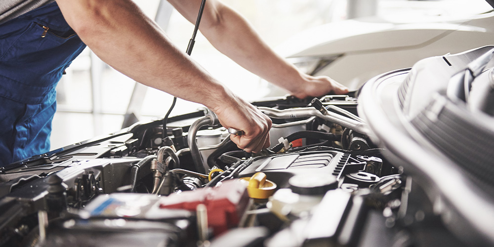 Servicing Vehicle